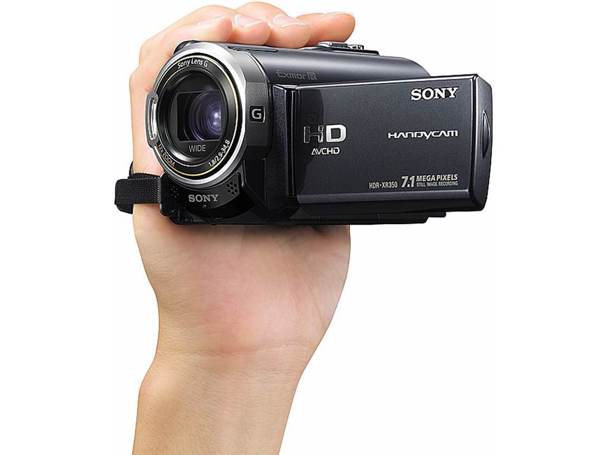 Sony Handycam® HDR-XR350V GPS-enabled HD camcorder with 160GB hard