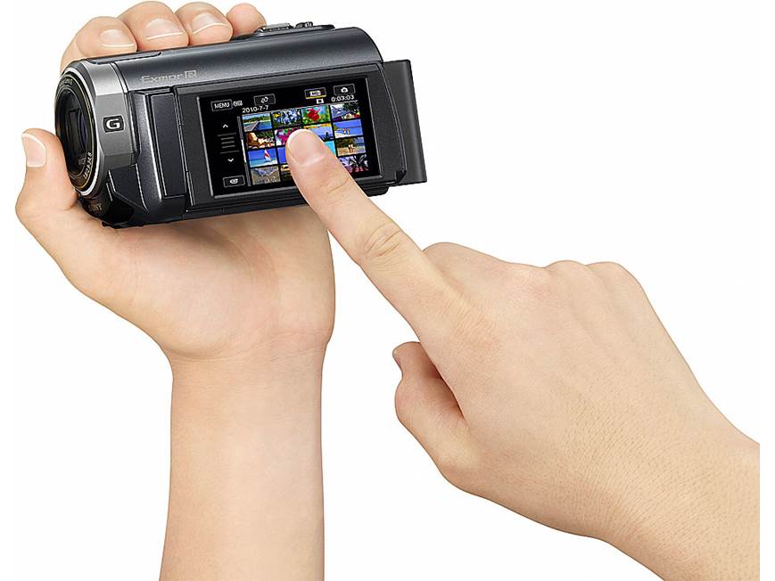 Sony Handycam® HDR-XR350V GPS-enabled HD camcorder with 160GB hard