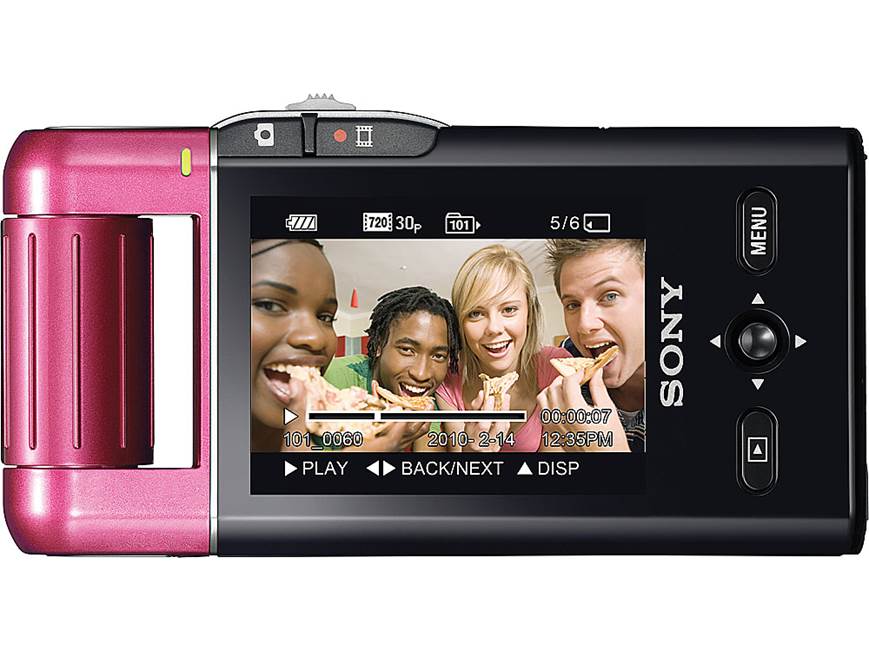 SONY ソニー MHS-PM5K ピンク Sony MHS-PM5 bloggie™ (Pink) Ultra-compact HD camcorder (Pink) at