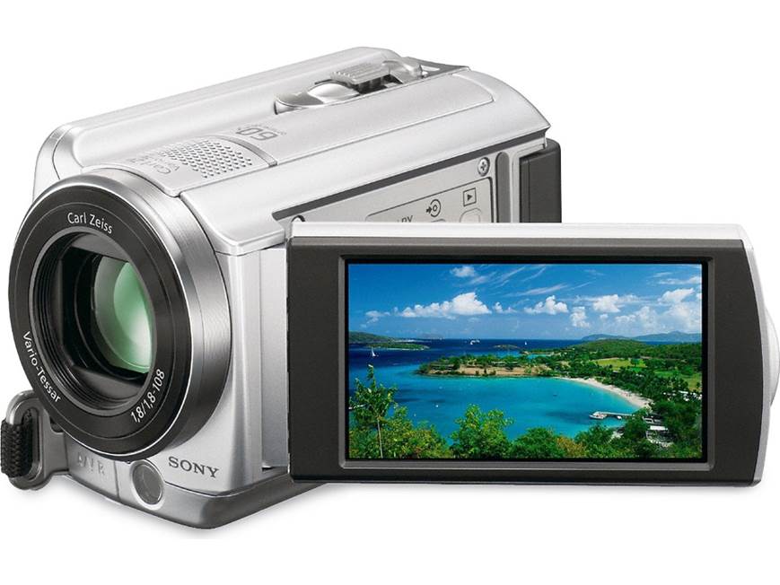 Sony DCR-SR68 Handycam® (Silver) 80GB standard-definition hard