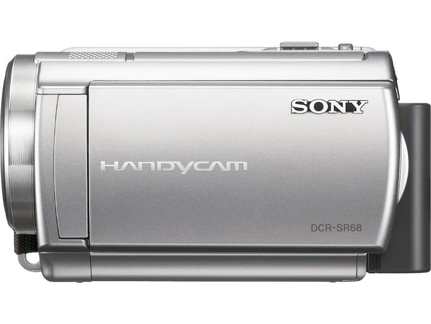 Sony DCR-SR68 Handycam® (Silver) 80GB standard-definition hard