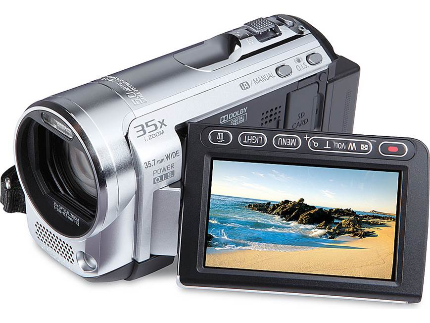 Panasonic HDC-SD60 (Silver) HD camcorder with 25X optical zoom