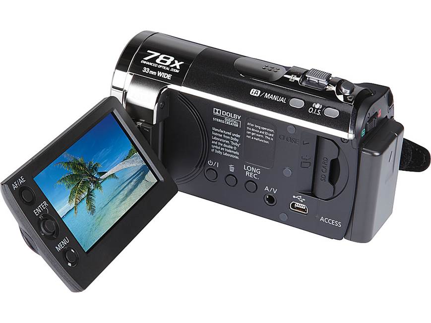 Panasonic SDR-T50K Standard-definition camcorder with 78X optical