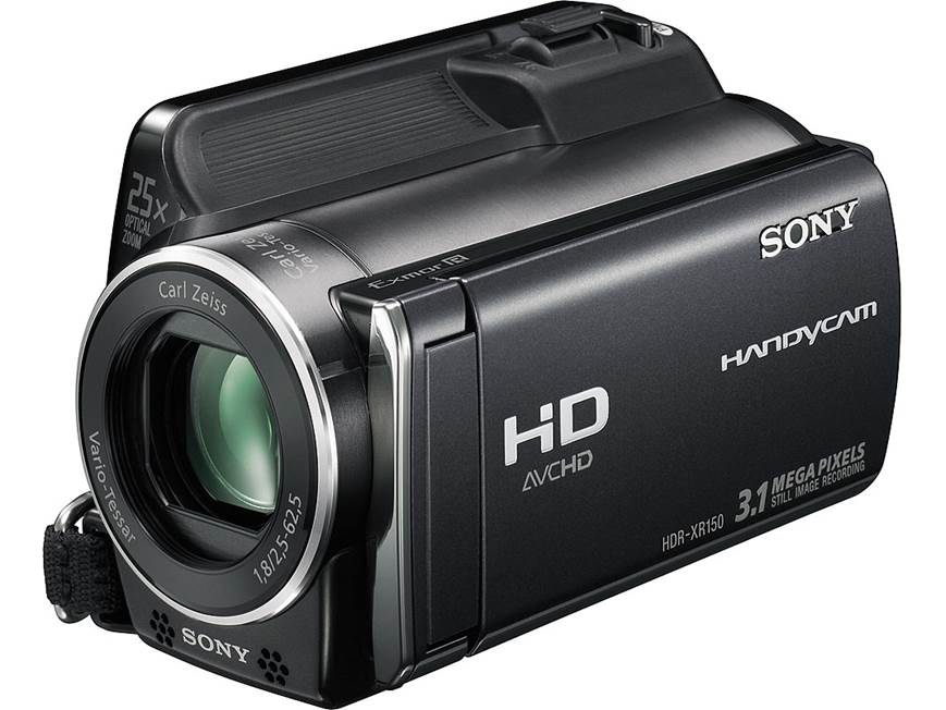 Sony Handycam® HDR-XR150 120GB high-definition hard drive