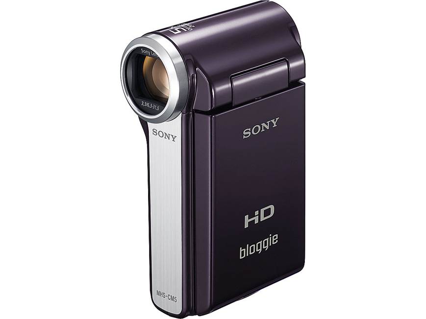 Sony MHS-CM5/V bloggie™ Ultra-compact HD camcorder at Crutchfield