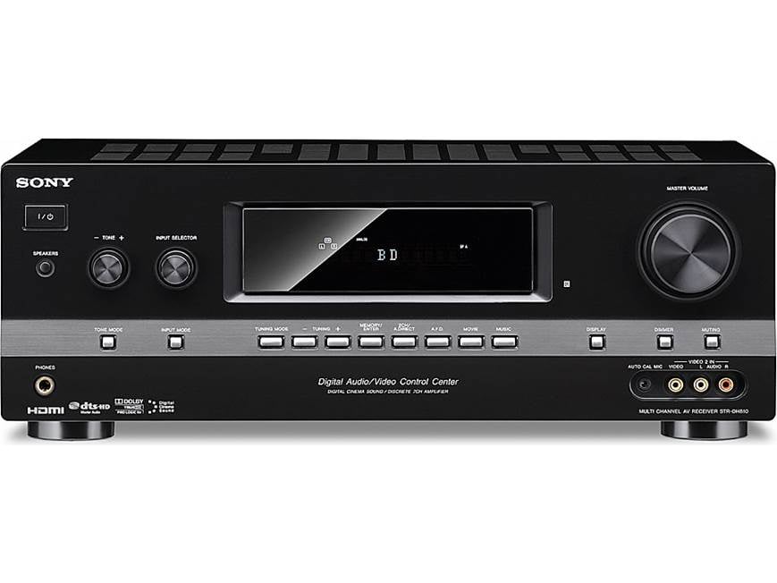 SONY製7.1chアンプ STR-DH710 Sony STR-DH810 Home theater receiver at Crutchfield