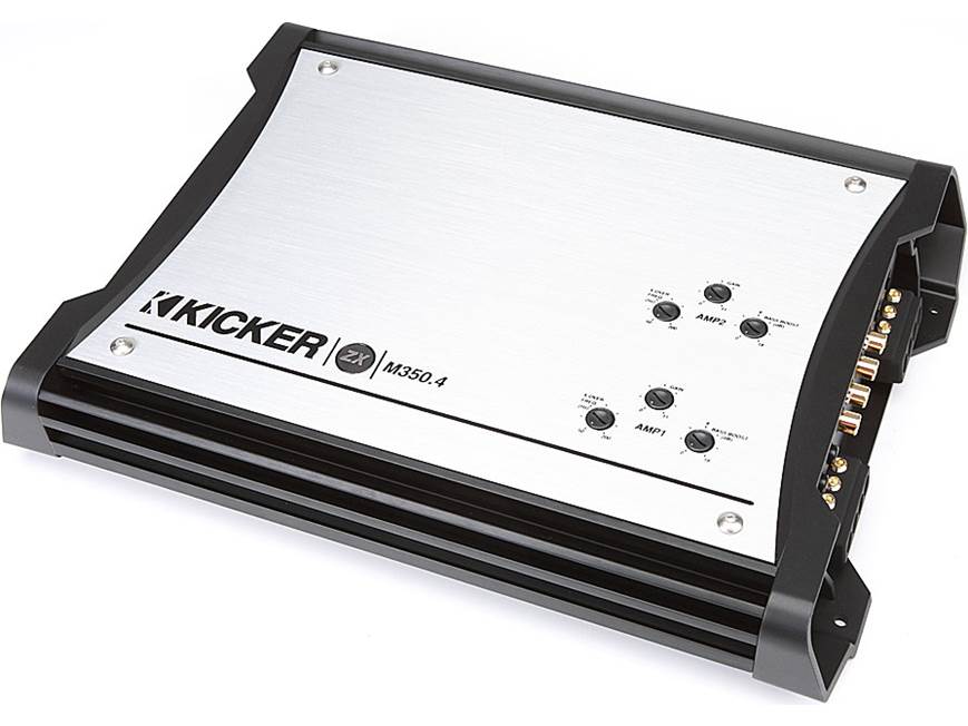 その他 Denkar Mark IV Kicker ZX350.4 350W RMS, 4-Channel ZX Series Amplifier (ZX3504)