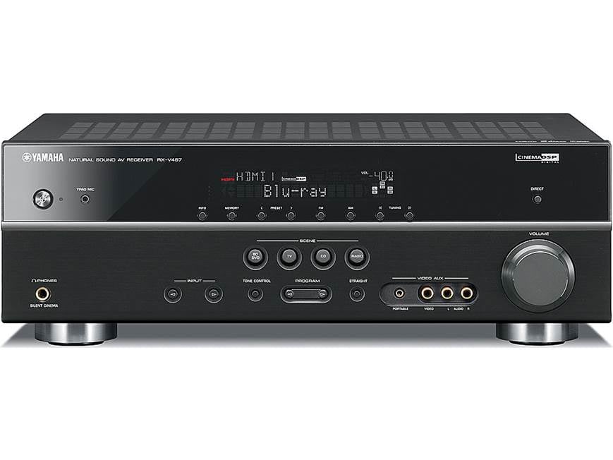 【値下】YAMAHAヤマハ AVレシーバーRX-V467 Yamaha RX-V467 Home theater receiver with 3D-ready HDMI switching