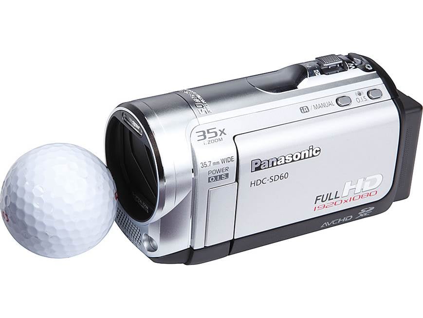 Panasonic HDC-SD60 ビデオカメラ 本体 Panasonic HDC-SD60 (Silver) HD camcorder with 25X optical zoom