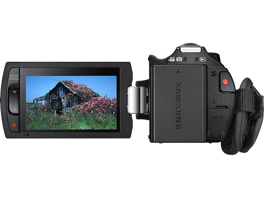 Samsung HMX-H204 HD camcorder with 16GB flash memory at Crutchfield