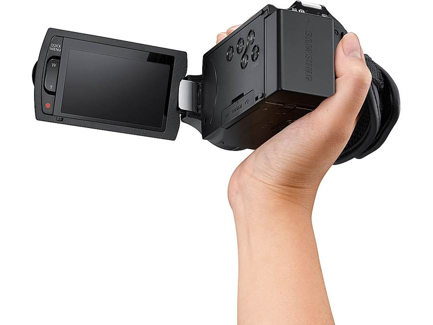 Samsung HMX-H204 HD camcorder with 16GB flash memory at Crutchfield