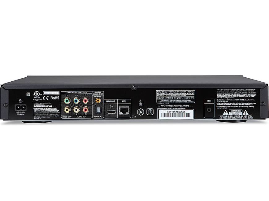 NAD T 557 Blu-ray player at Crutchfield