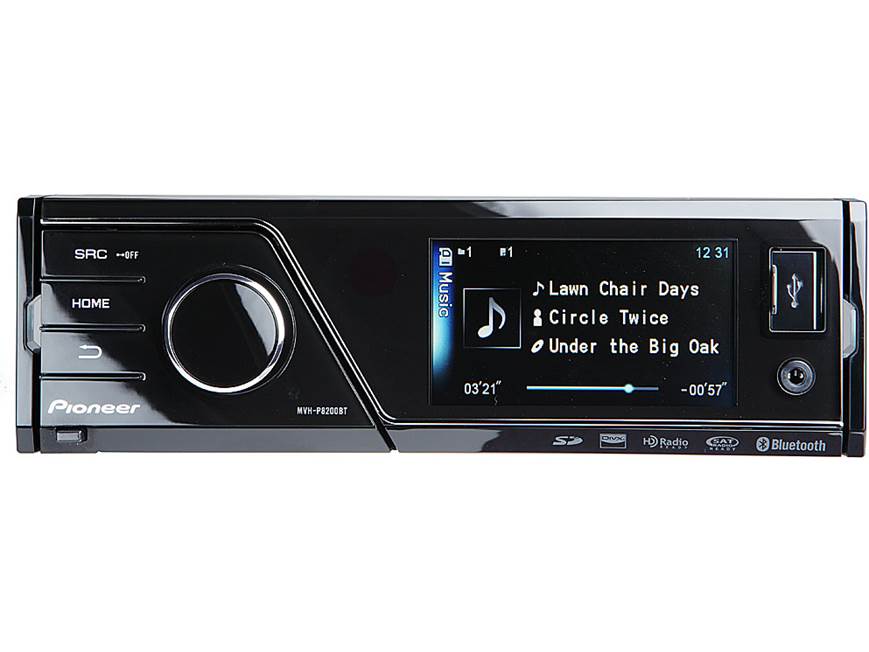 Pioneer MVH-P8200BT Digital media receiver at Crutchfield