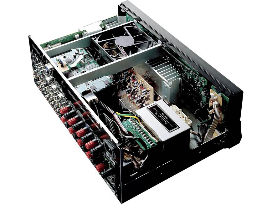 Onkyo TX-SR608 Home theater receiver with 3D-ready HDMI switching