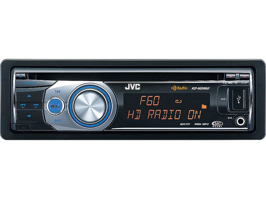 JVC KD-HDR60 CD receiver at Crutchfield