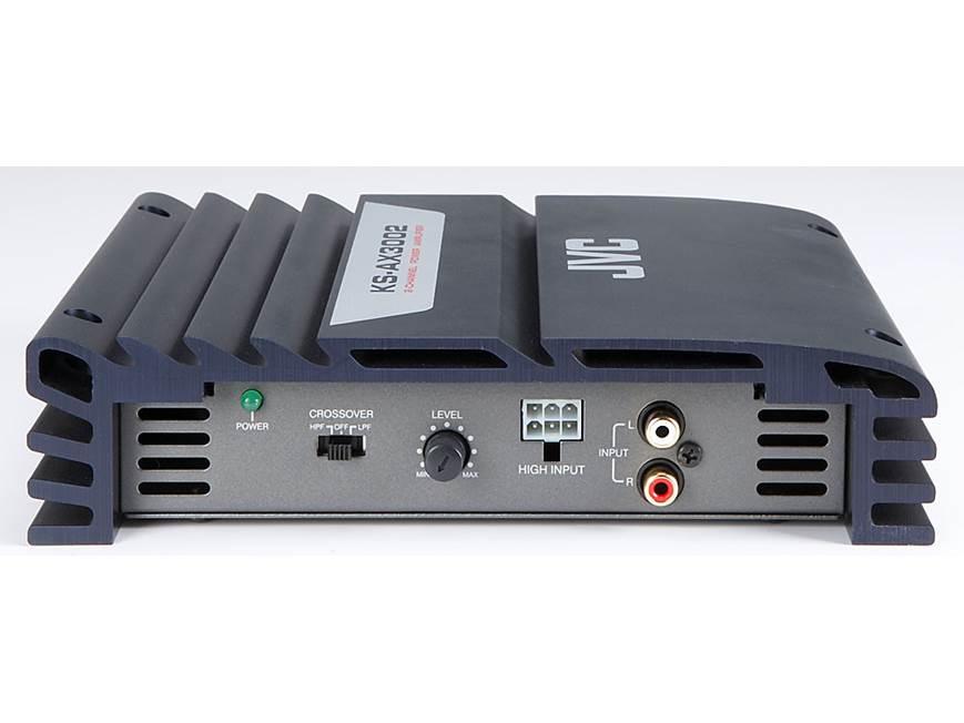 JVC KS-AX3002 2-channel car amplifier — 65 watts RMS x 2 at