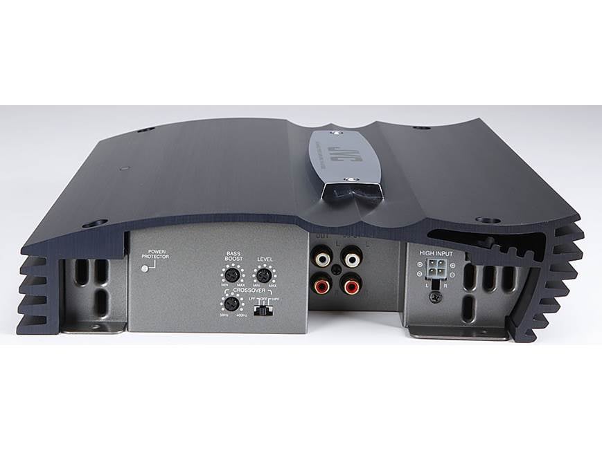 JVC KS-AX4302 2-channel car amplifier — 100 watts RMS x 2 at