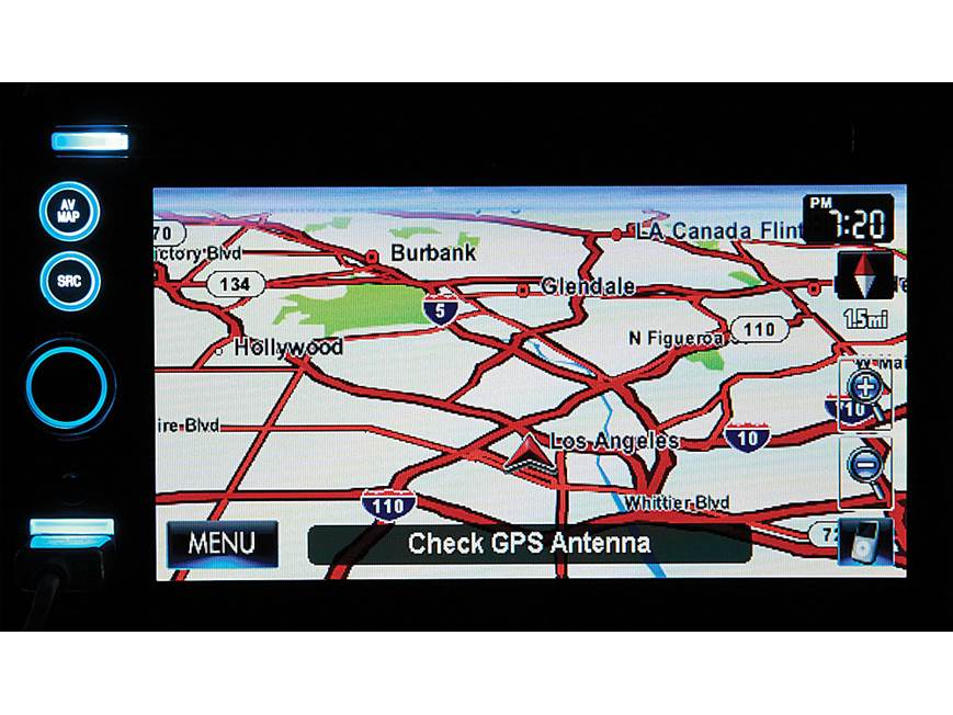 JVC KW-NT3HDT Navigation receiver at Crutchfield
