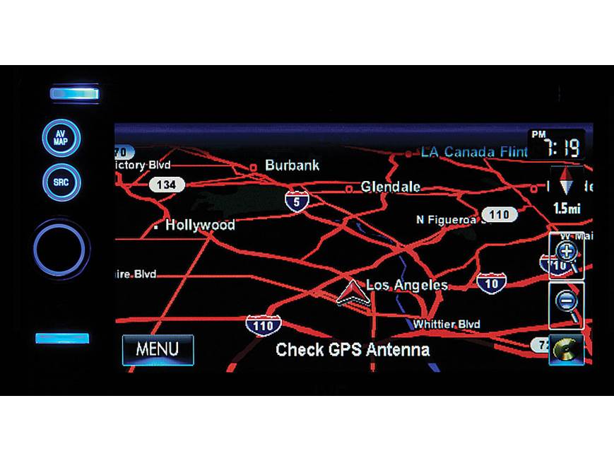 JVC KW-NT3HDT Navigation receiver at Crutchfield