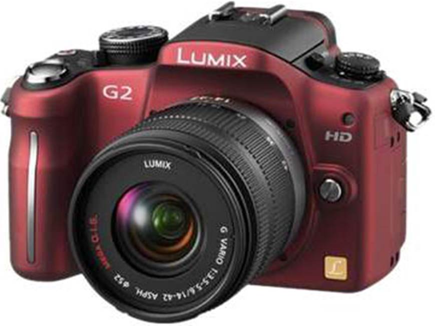 Panasonic DMC-G2 (Black) 12.1-megapixel digital camera with 14