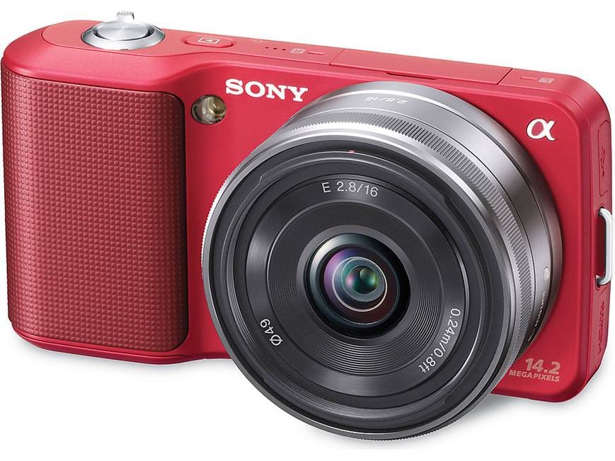 Sony NEX-3A (Black) 14-megapixel digital camera with 16mm wide