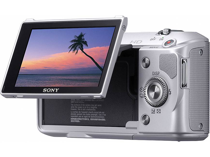 Sony NEX-3A (Silver) 14-megapixel digital camera with 16mm wide