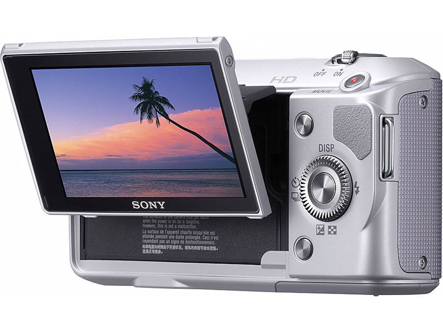 Sony NEX-3A (Silver) 14-megapixel digital camera with 16mm wide