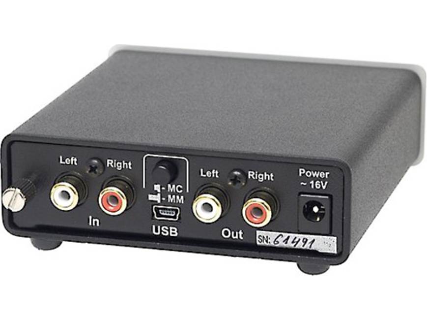 Pro-Ject Phono Box II USB Phono preamp with USB output at Crutchfield