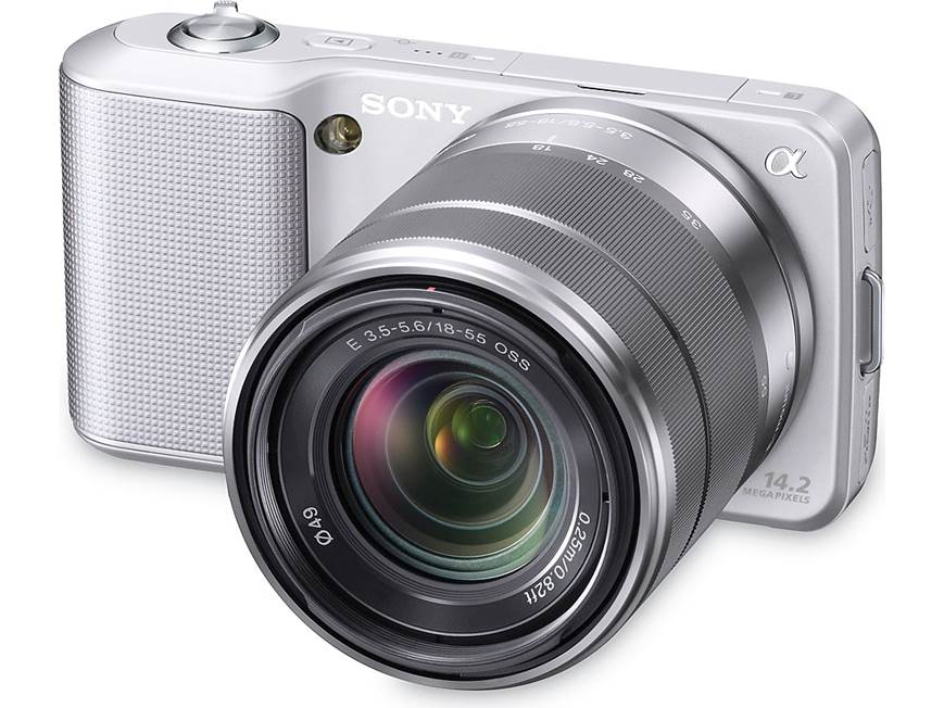 Sony NEX-3K (Black) 14-megapixel digital camera with 18-55mm zoom