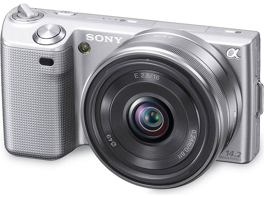 Sony NEX-5A (Black) 14-megapixel digital camera with 16mm wide