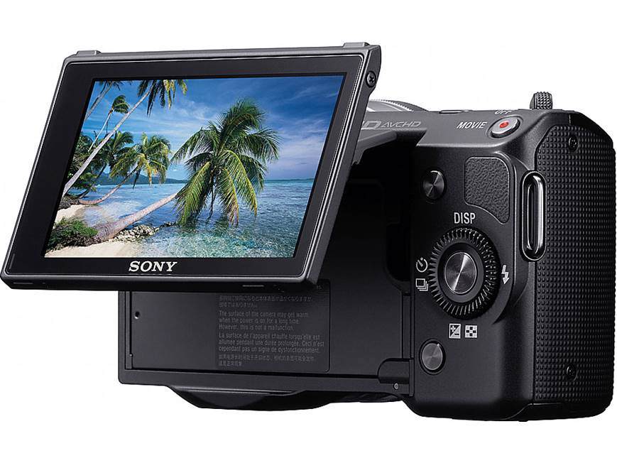 Sony NEX-5A (Black) 14-megapixel digital camera with 16mm wide