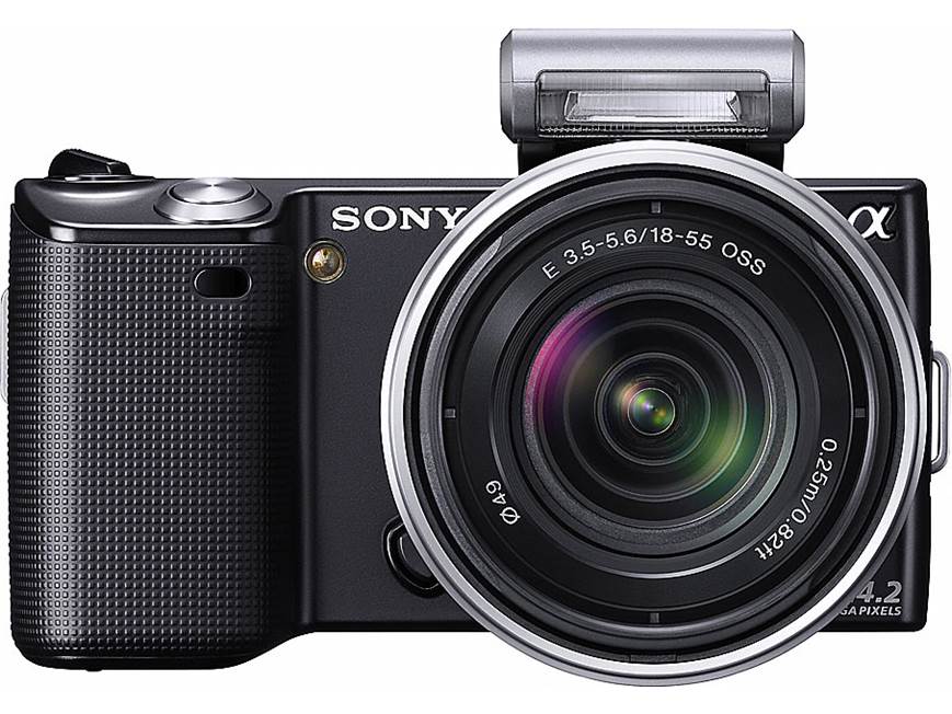 Sony Alpha NEX-5 SEL1855 ブラック　ソニー　動作確認済み ☆良品☆ソニー SONY α NEX-5 ブラック + E 18-55mm F3.5-5.6 OSS