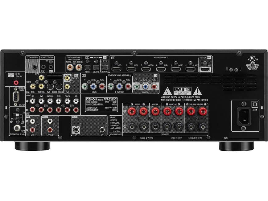 Denon AVR-2311CI Home theater receiver with 3D-ready HDMI Denon AVR-2311CI Home theater receiver with 3D-ready HDMI