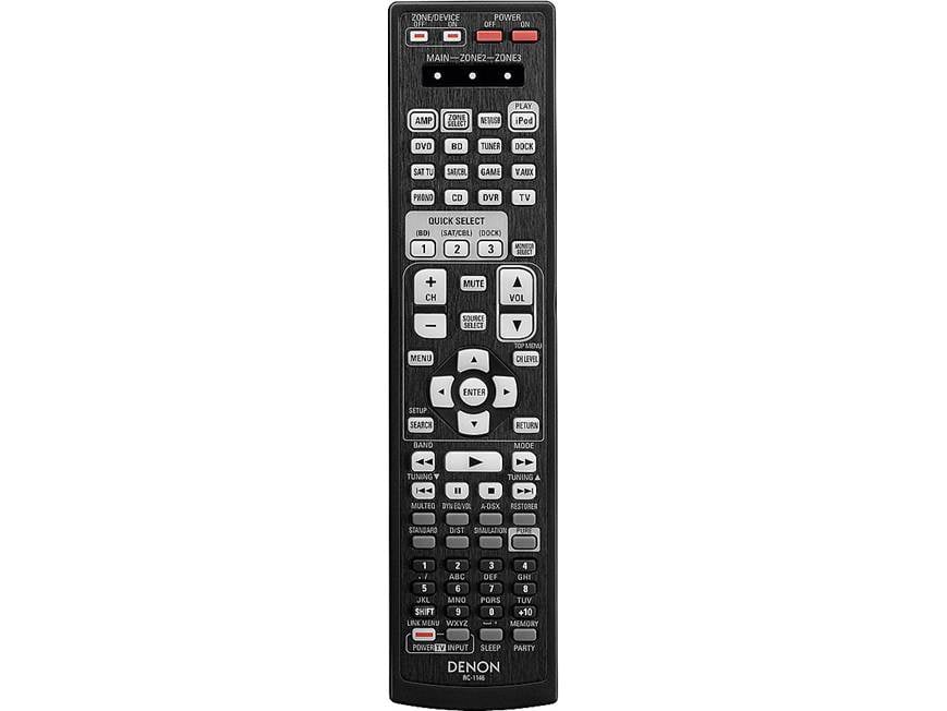 DENON AVサラウンドレシーバー AVR-1911 AVR-1911 - 7.1 Ch. 90W HD AV Receiver | Denon - United States