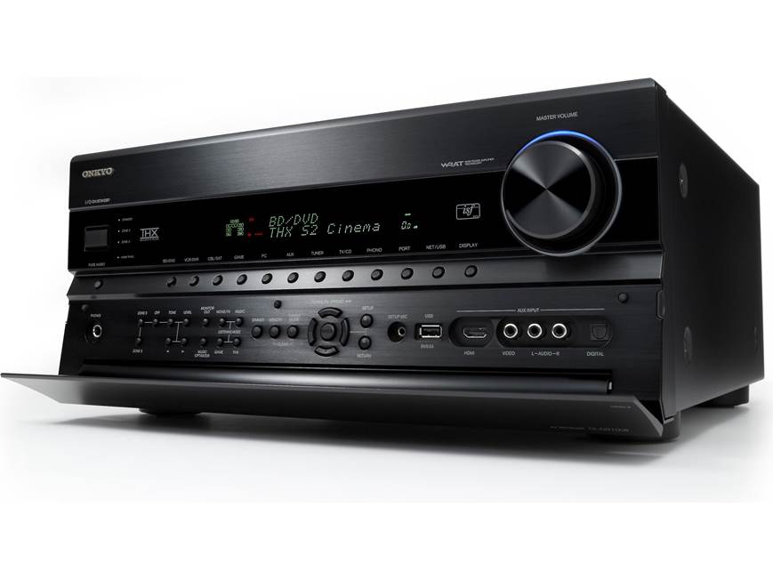 Onkyo TX-NR1008 Home theater receiver with 3D-ready HDMI switching