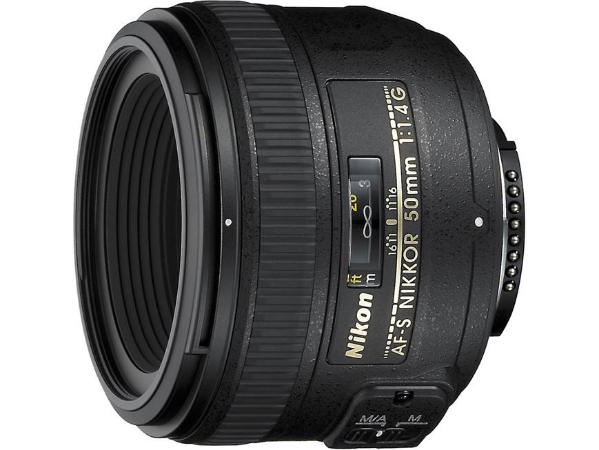 Nikon AF-S Nikkor 50mm f/1.4G Standard prime lens for Nikon SLR