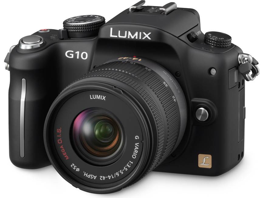 Panasonic DMC-G10K 12.1-megapixel digital camera with 14-42mm
