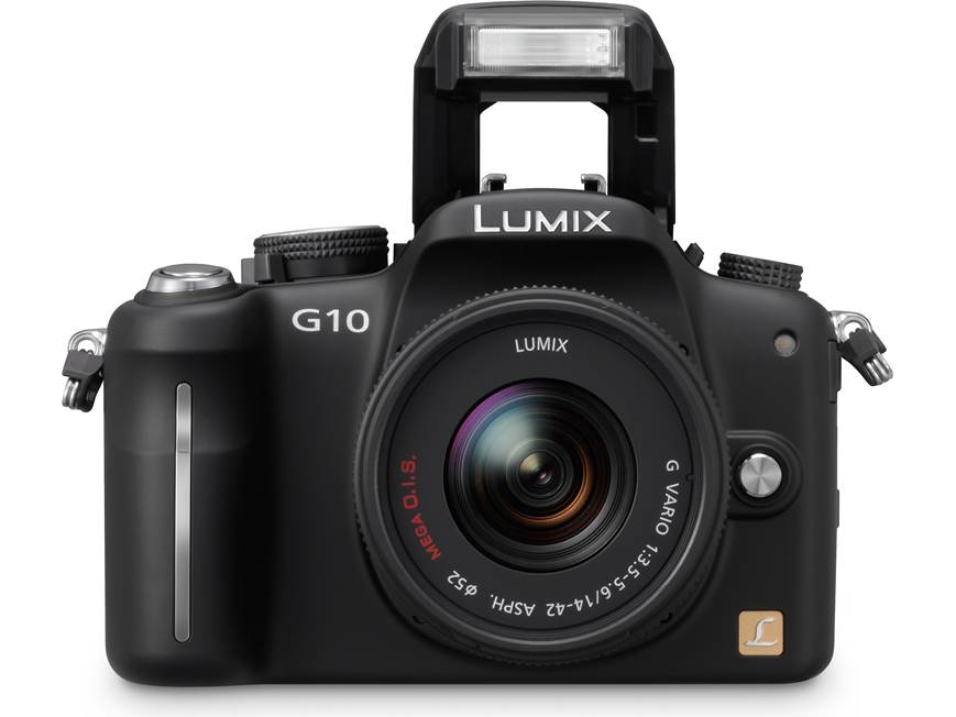 Panasonic DMC-G10K 12.1-megapixel digital camera with 14-42mm