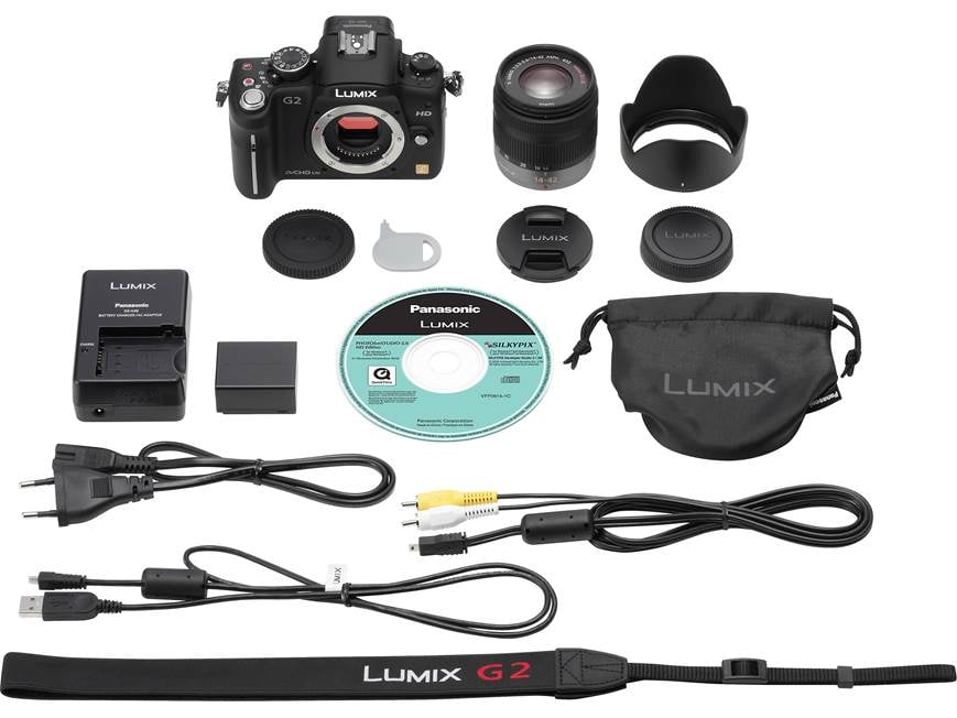 Panasonic DMC-G2 (Black) 12.1-megapixel digital camera with 14