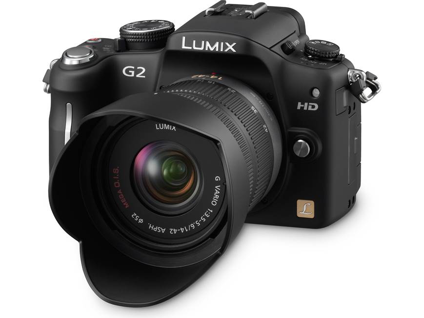 Panasonic DMC-G2 (Black) 12.1-megapixel digital camera with 14