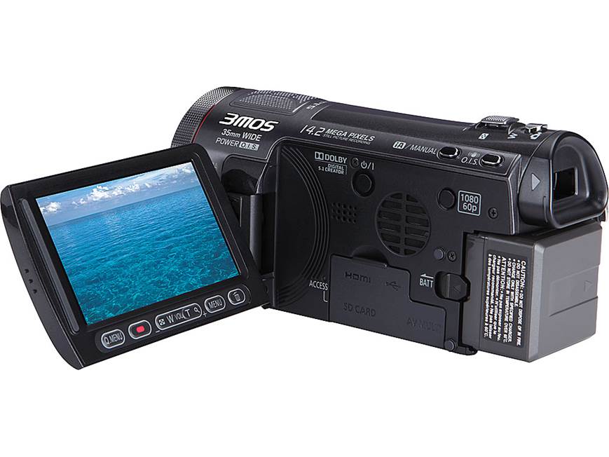 Panasonic HDC-TM700K HD camcorder with pro control and 32GB flash