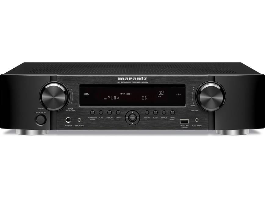 Marantz NR1601 AVアンプ Marantz NR1601 Home theater receiver with 3D-ready HDMI switching