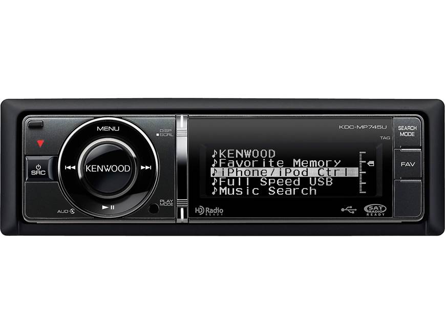 Kenwood KDC-MP745U CD receiver (New Stock) at Crutchfield