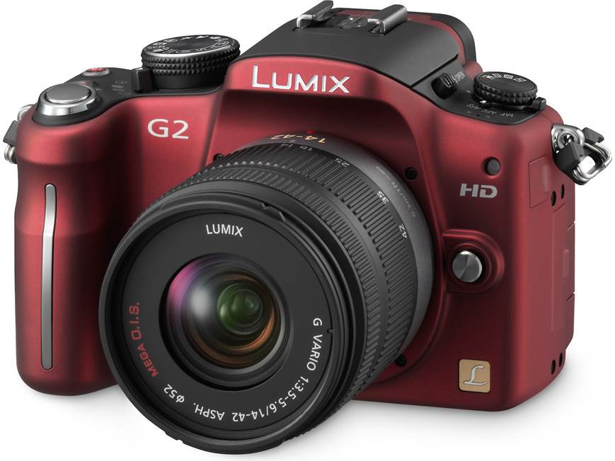 Panasonic DMC-G2 レッド ボディ 動作品 Panasonic DMC-G2 (Red): price, highlights, specs, photos - Crutchfield