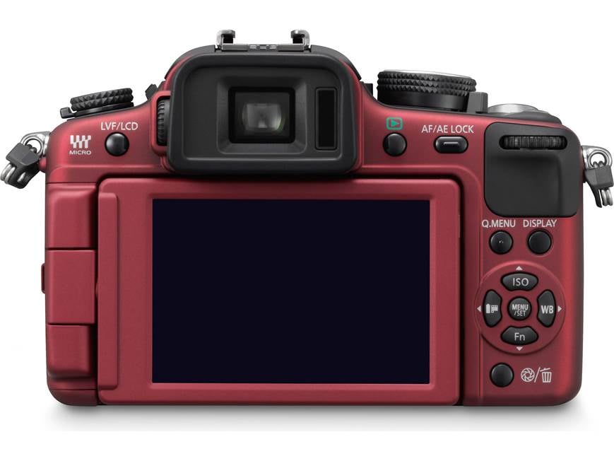 Panasonic DMC-G2 (Red): price, highlights, specs, photos - Crutchfield