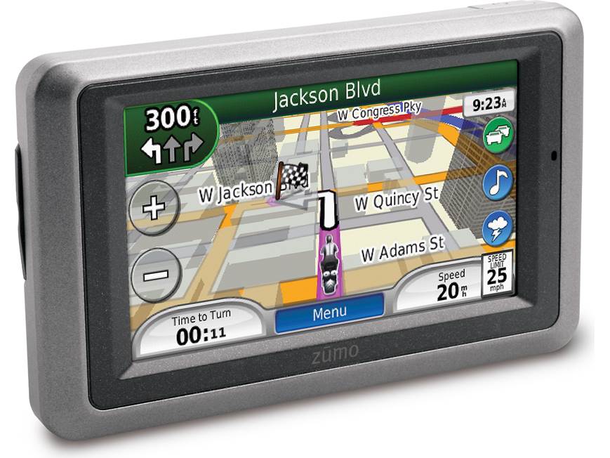 Garmin zumo® 665 Portable motorcycle navigator at Crutchfield