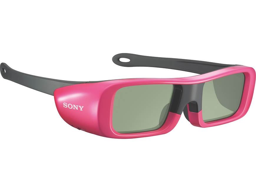 Sony TDG-BR50 (Pink) Children's 3D Active Glasses with non
