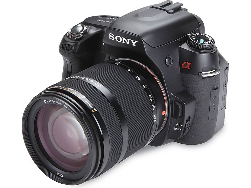 sony α500 Sony Alpha DSLR-A500 Kit 12.3-megapixel digital SLR camera with 18