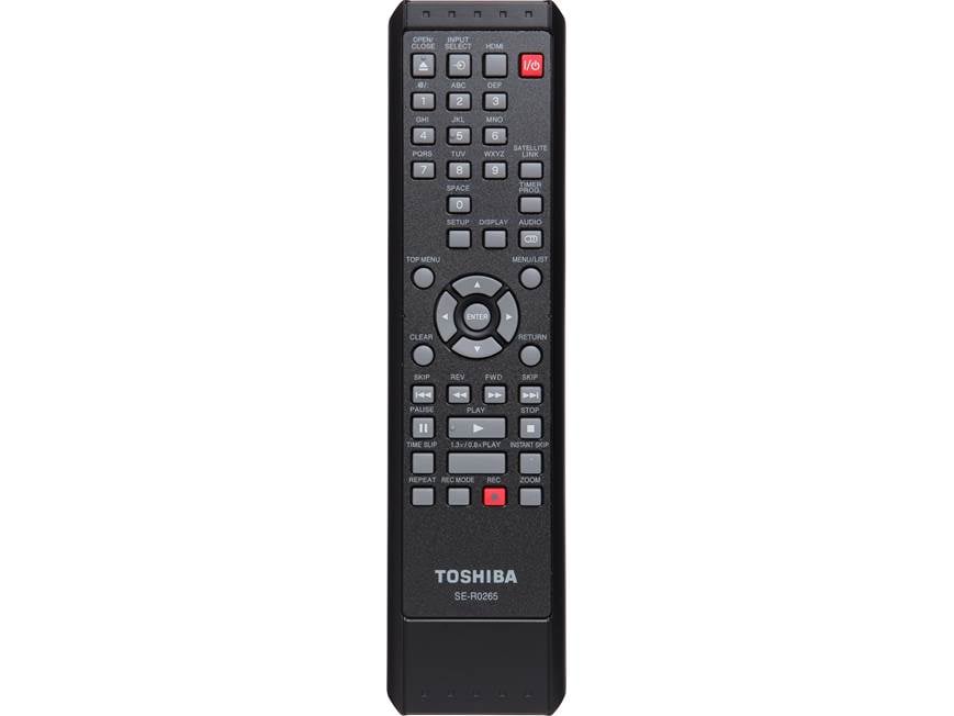 Toshiba DR430 DVD recorder with 1080p upconversion at Crutchfield