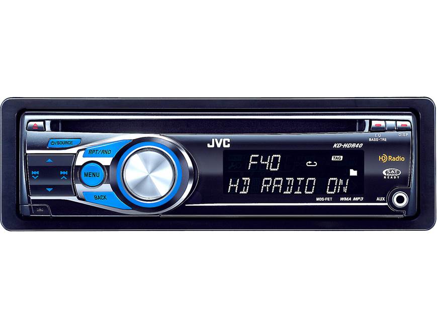 JVC KD-HDR40 CD receiver at Crutchfield